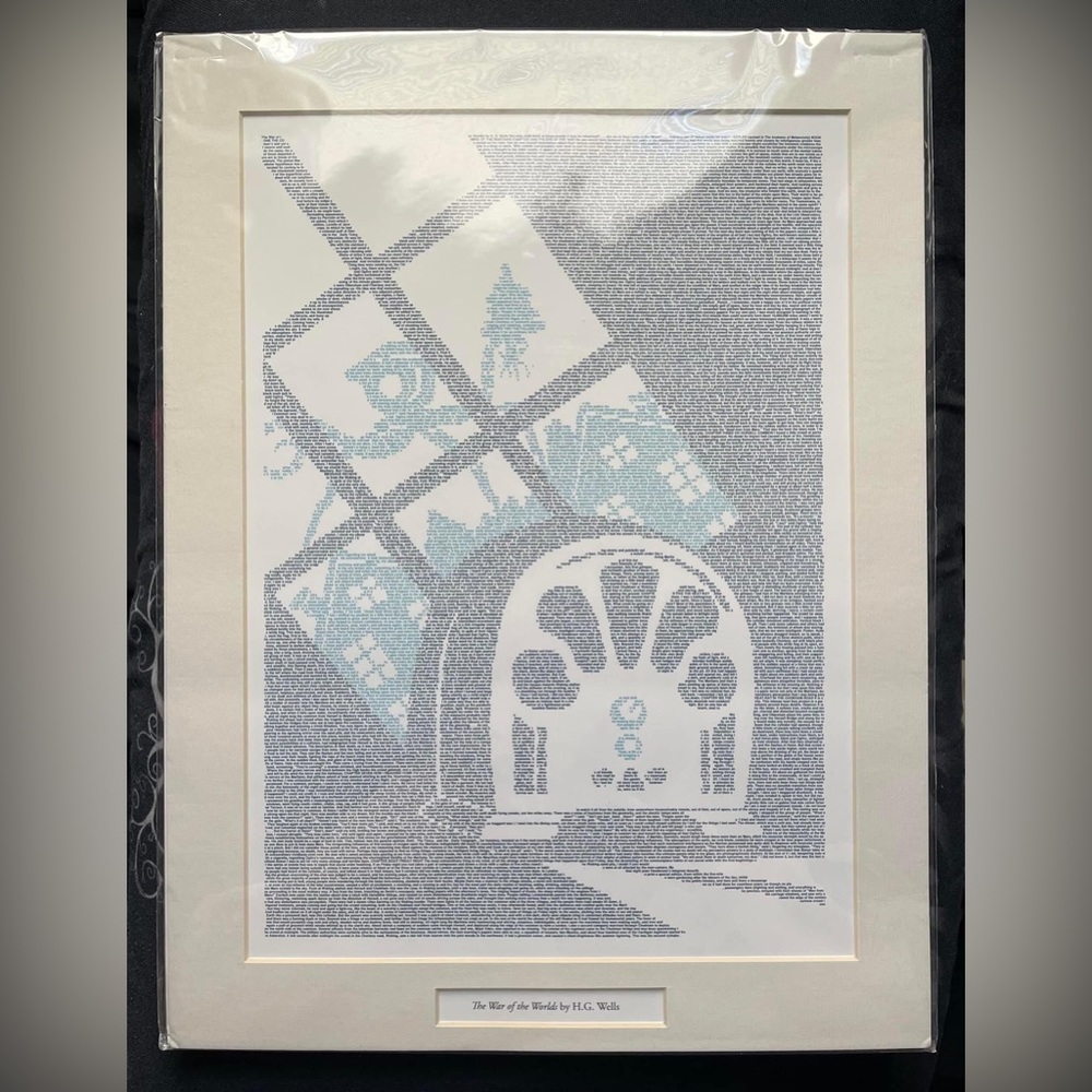 The War of the Worlds Litograph Art Print